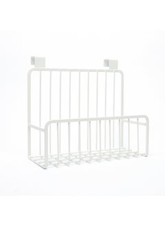 Home Box Maisan Over The Door Kitchen Basket White 12cm  - Image 3