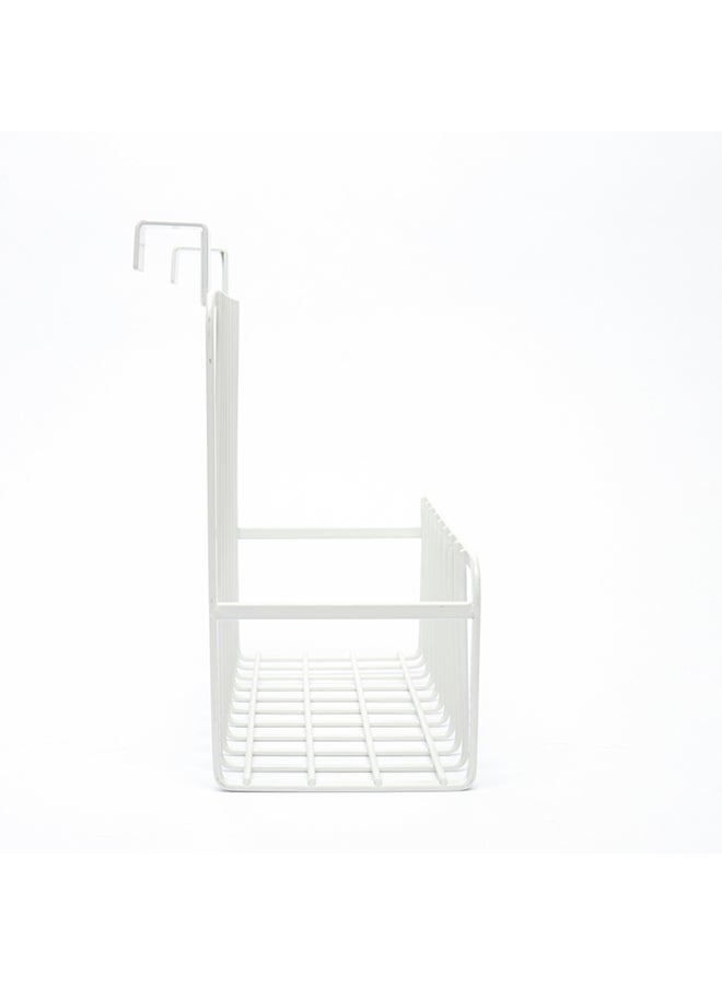 Home Box Maisan Over The Door Kitchen Basket White 12cm  - Image 5