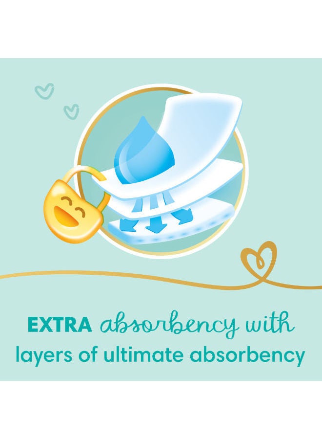 Pampers Premium EXTRA CARE Diapers, Size 3, Saving Pack, 84 Baby Diapers  - Image 3