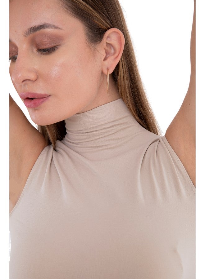 Carina Wear Carina Wear Body Line Cut-N- Mid Beige  - Image 3