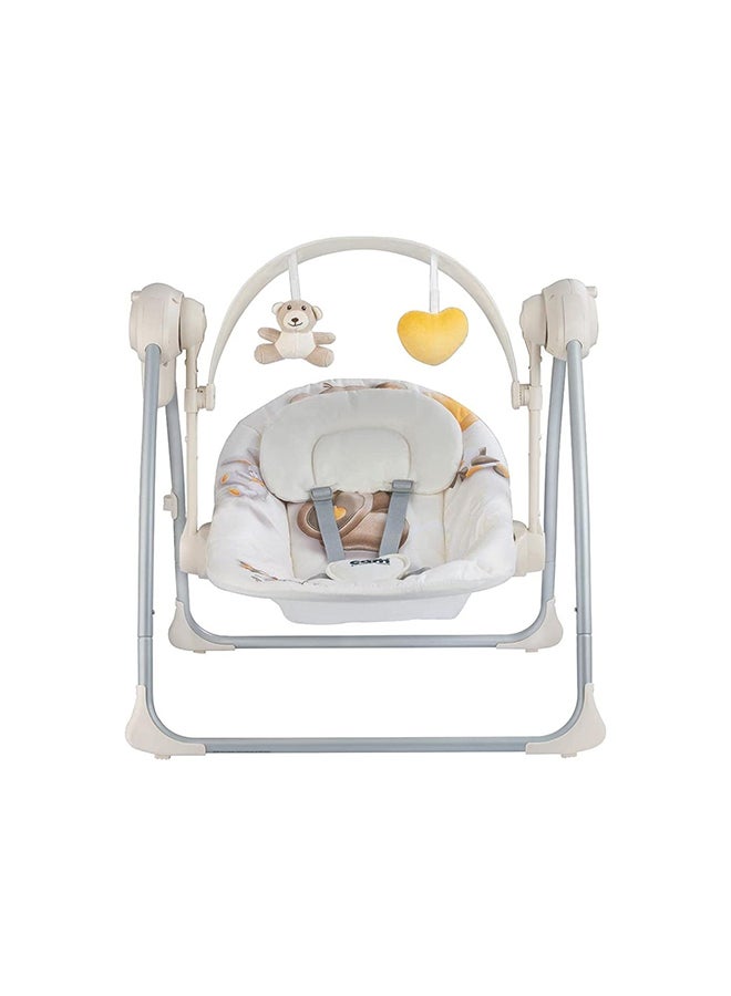 cam Portable Sonnolento Baby Infant Swing, Sway Gentle Swaying, Rocker, Rocking With Support And Safety, Cradle, 0-9 Kg - Beige - Image 2