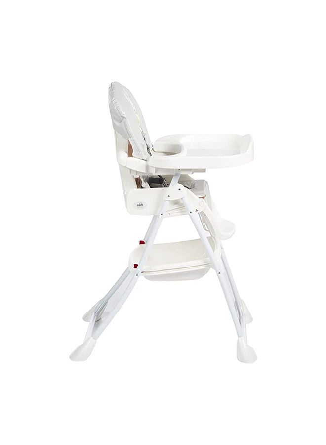 cam Baby High Chair, Feeding Chair,  Removable Tray, 0 To 36 Months, Made In Italy, Comfortable, Soft Padding, Easy To Clean, 6 Heights, 3 Backrest Reclining Positions, 5-Point Safety Harness  - Image 2