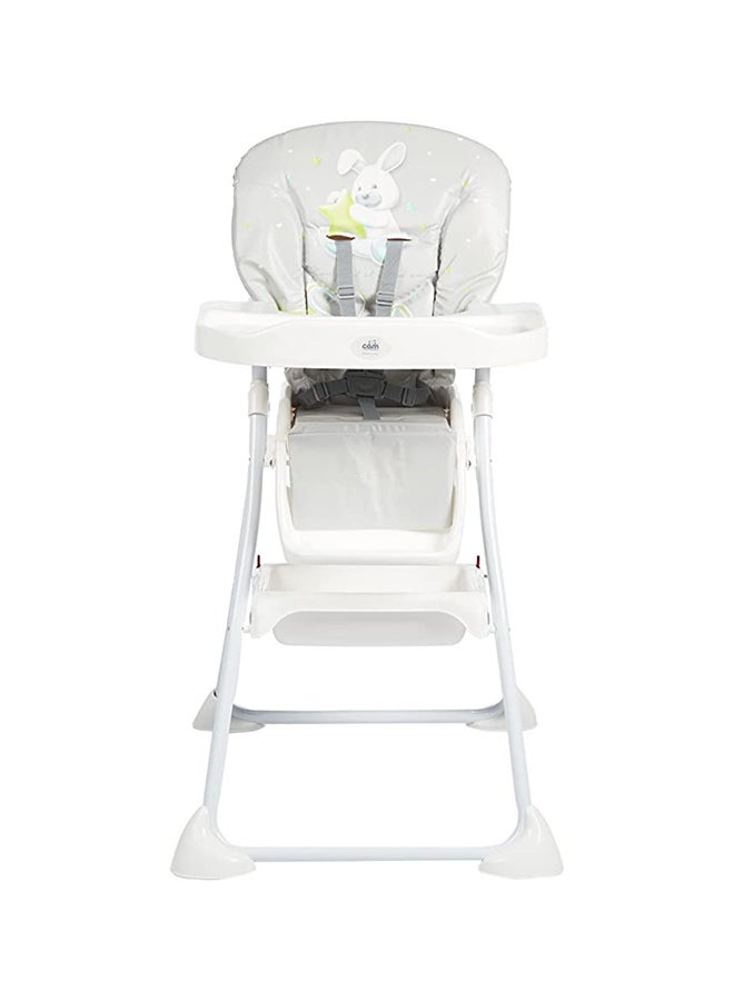 cam Baby High Chair, Feeding Chair,  Removable Tray, 0 To 36 Months, Made In Italy, Comfortable, Soft Padding, Easy To Clean, 6 Heights, 3 Backrest Reclining Positions, 5-Point Safety Harness  - Image 3