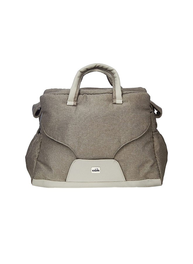 cam - Celine Baby Changing Bag, Larges Bag With Multifunction, Travel Bag, On The Go, Convertible, Mum And Dad Bag, Diaper Bag, Bag Bottle Holder, Hospital Baby Bag, Waterproof, Insulated Packet - Grey - Image 1