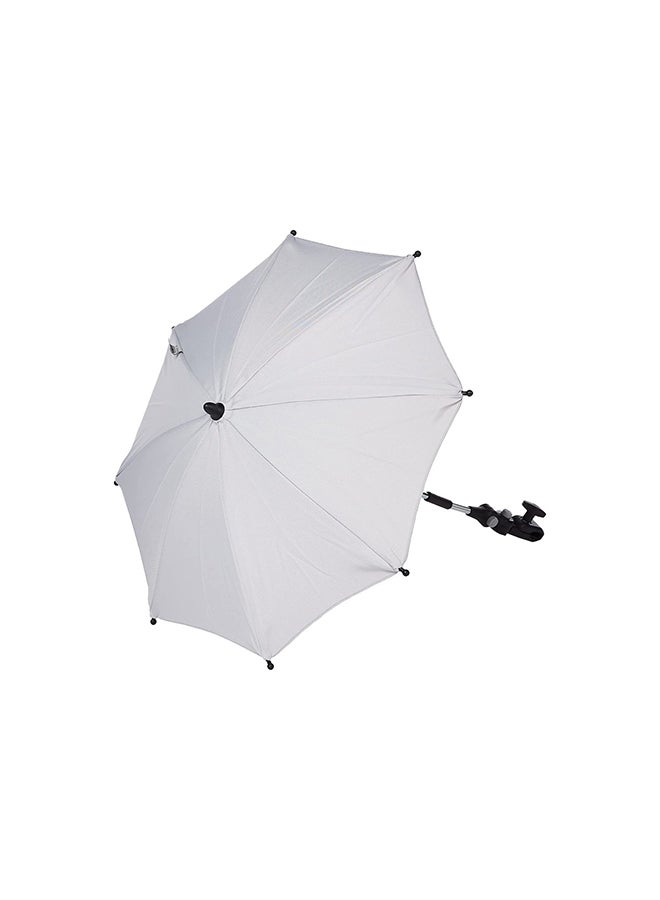 cam Parasol Baby Umbrella Stroller Holder Clip Universal Pram With Clamp, Compatible, Protection The Baby/Infant/Toddler, Rain Inverted, Waterproof To 0-36 Months - Grey  - Image 1