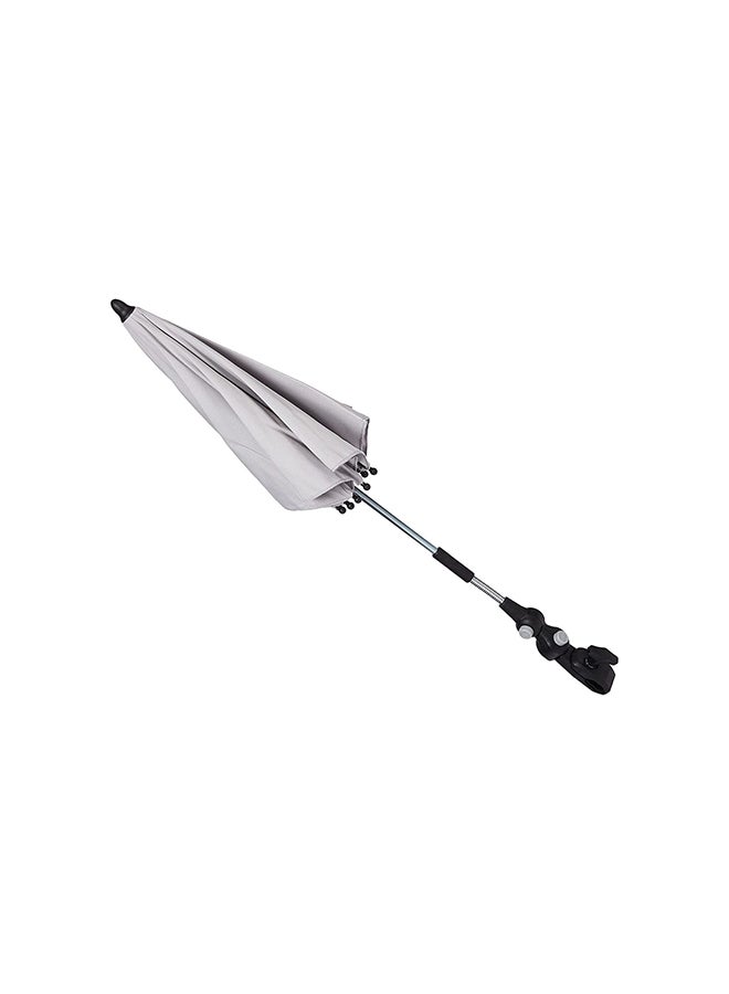 cam Parasol Baby Umbrella Stroller Holder Clip Universal Pram With Clamp, Compatible, Protection The Baby/Infant/Toddler, Rain Inverted, Waterproof To 0-36 Months - Grey  - Image 3