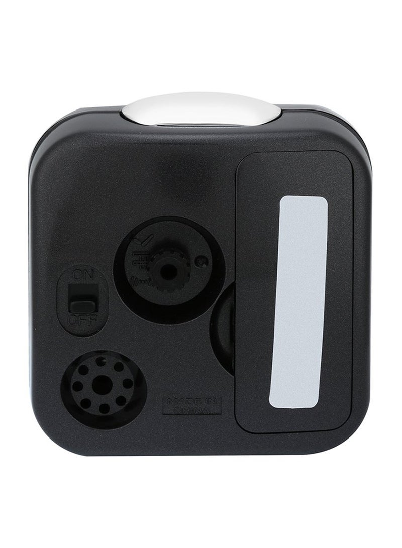 CASIO - Square Shape Analog Alarm Clock Assorted Color 7.7×7.2×4.9cm - Image 1