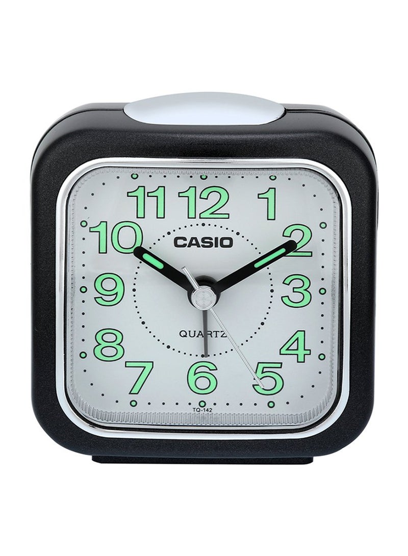 CASIO - Square Shape Analog Alarm Clock Assorted Color 7.7×7.2×4.9cm - Image 1