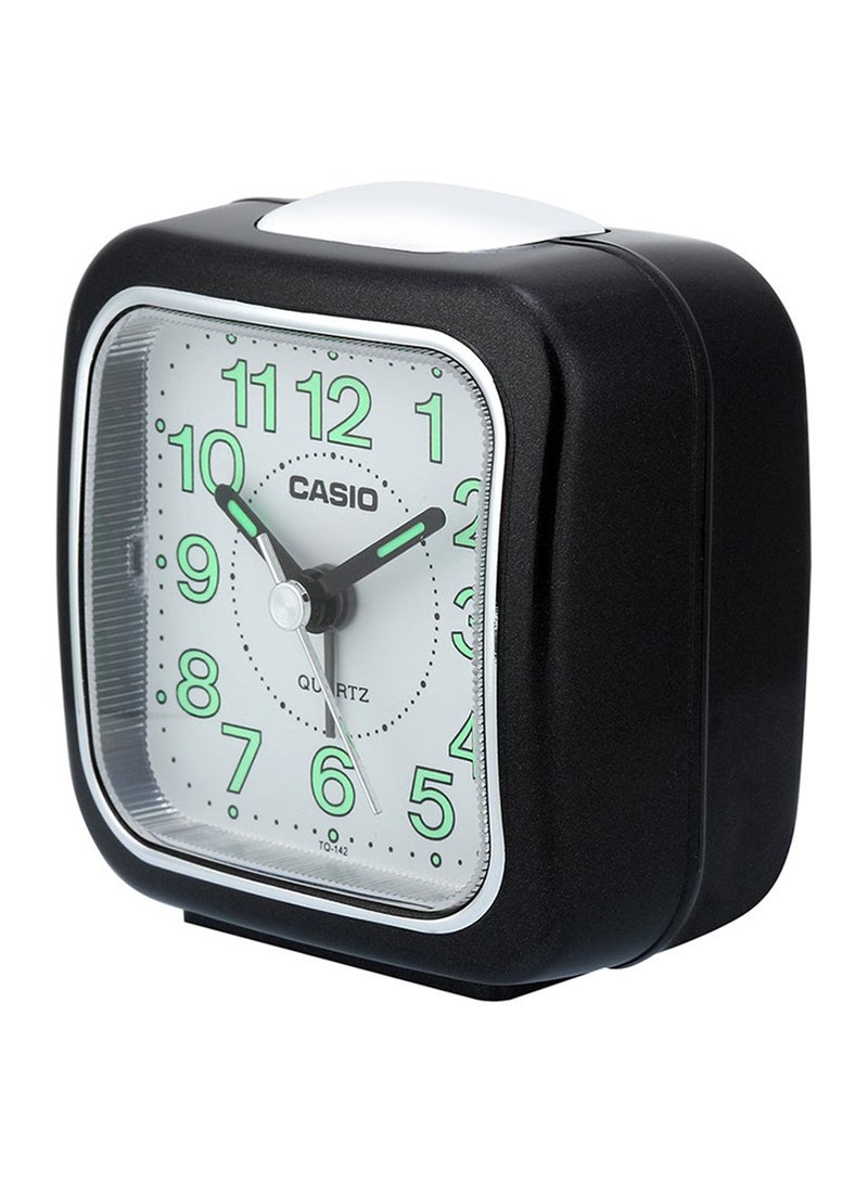 CASIO - Square Shape Analog Alarm Clock Assorted Color 7.7×7.2×4.9cm - Image 1