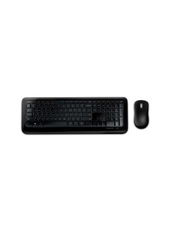 Wireless Keyboard With Mouse Black