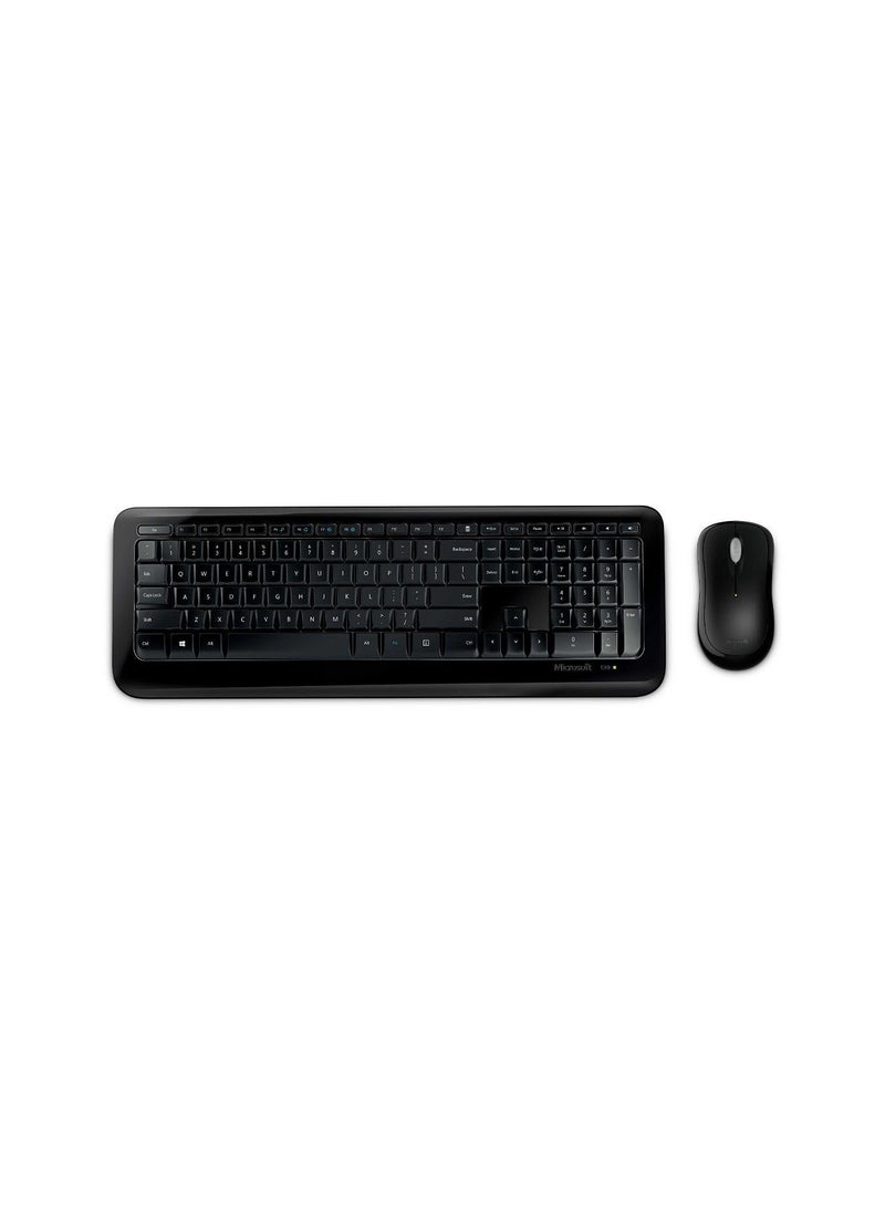 Microsoft - Wireless Keyboard With Mouse Black - Image 1