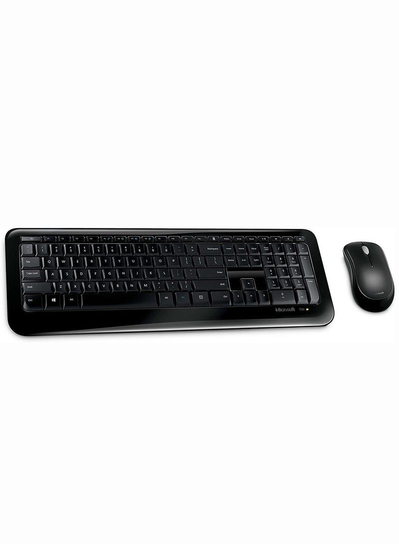 Microsoft - Wireless Keyboard With Mouse Black - Image 1