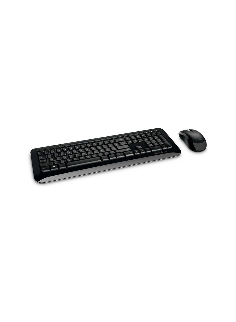 Microsoft - Wireless Keyboard With Mouse Black - Image 1