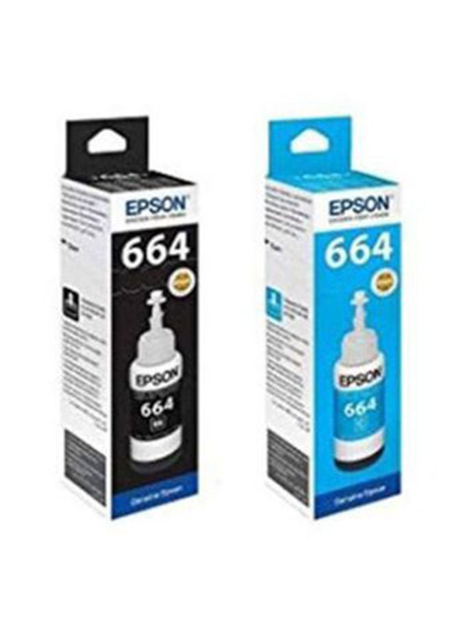 EPSON - 664 4-Piece Refillable Ink Bottle Black/Cyan/Magenta/Yellow - Image 1