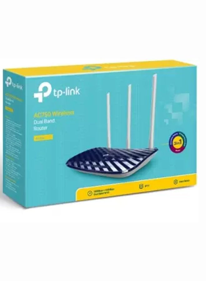 TP-LINK - Archer C20 Wireless Dual Band Router Blue - Image 1