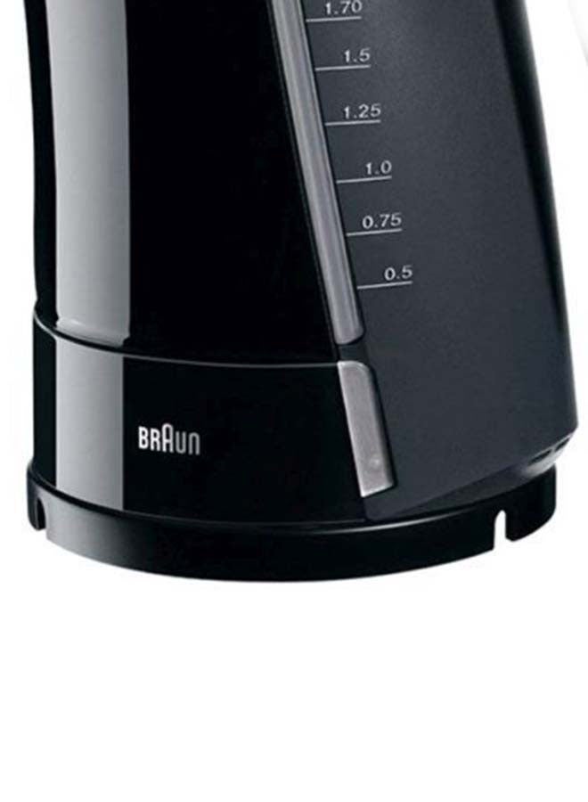 براون - غلاية كهربائية مالتي كويك 5 1.7 L 3000 W WK500 أسود - Image 1