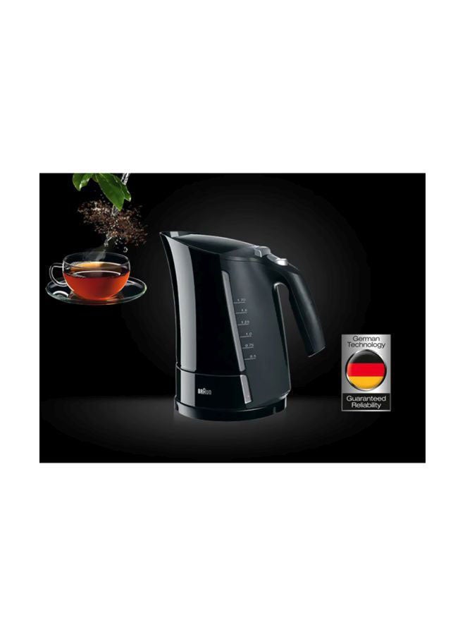 براون - غلاية كهربائية مالتي كويك 5 1.7 L 3000 W WK500 أسود - Image 1