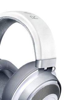 RAZER Razer Kraken - Multi-Platform Wired Gaming Headset, Clear & Powerful Sound, Thicker Headband Padding, Play Comfortably For Hours - Mercury White  - Image 3