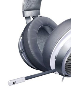RAZER Razer Kraken - Multi-Platform Wired Gaming Headset, Clear & Powerful Sound, Thicker Headband Padding, Play Comfortably For Hours - Mercury White  - Image 4