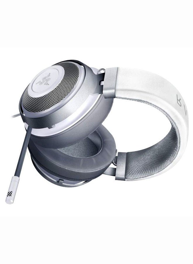 Razer Kraken - Multi-Platform Wired Gaming Headset, Clear & Powerful Sound, Thicker Headband Padding, Play Comfortably For Hours - Mercury White - v1667405962/N29595217A_6