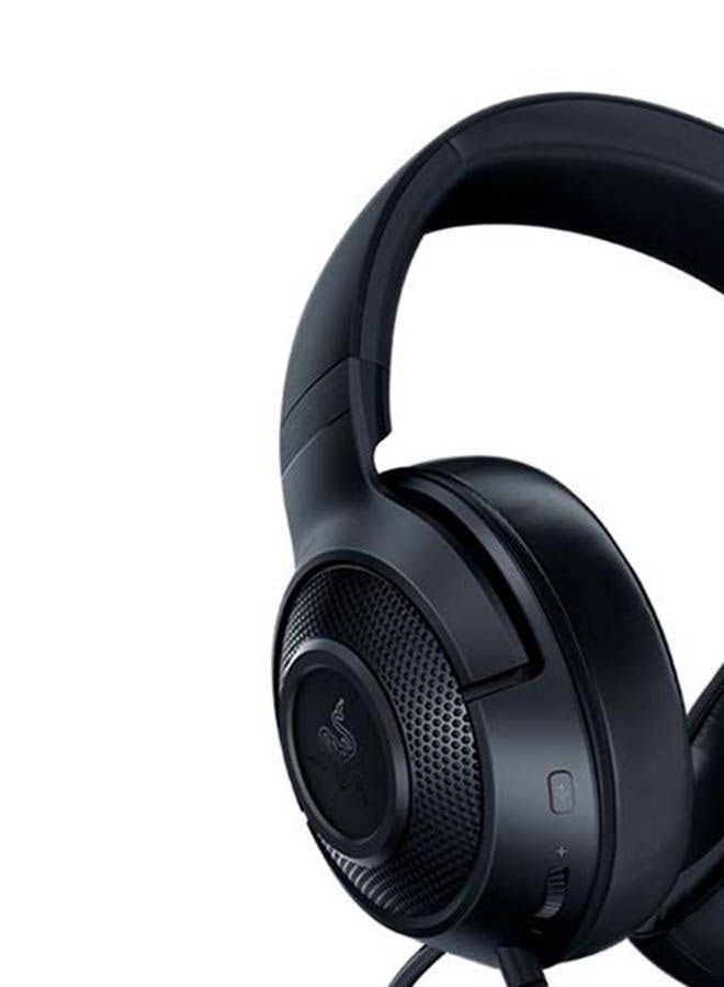 ريزر - Razer Kraken X: سماعة ألعاب بصوت محيطي 7.1 مع توافق متعدد المنصات، تصميم مريح وخفيف للغاية بوزن 250 جيجا - أسود كلاسيكي - Image 1