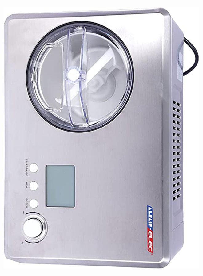 ألسيف إليك - ماكينة صنع الآيس كريم الكهربائية بقدرة 180 وات 2.0 L 180.0 W 96010/2L فضي - Image 1