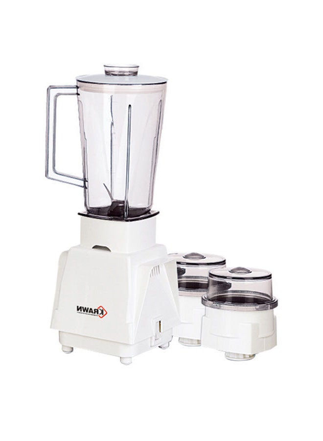 KRAWN - Blender 3 In 1 Capacity 1 L 350 W KW-KB876 White - Image 1
