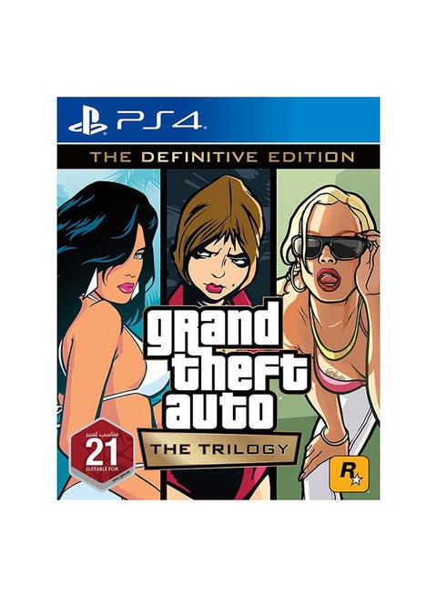 Grand Theft Auto Trilogy - English/Arabic - (UAE Version) - Adventure - PlayStation 4 (PS4)