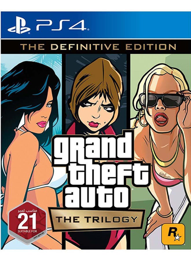 Grand Theft Auto Trilogy - English/Arabic - (UAE Version) - Adventure - PlayStation 4 (PS4) 
