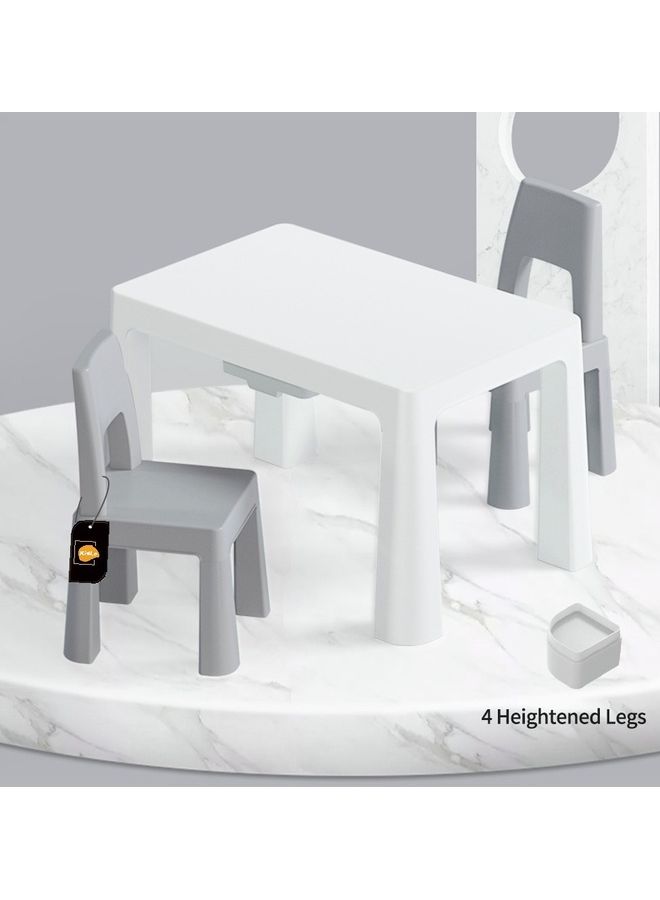 Kindergarten Children Home Plastic Painting Baby Study Toy Table And Chair Set