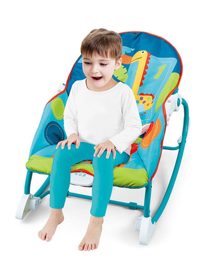 Kidle 2 In 1 Music Vibrating Baby Rocker + Dining Table  - Image 2