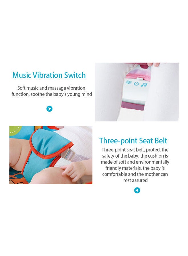 Kidle 2 In 1 Music Vibrating Baby Rocker + Dining Table  - Image 3