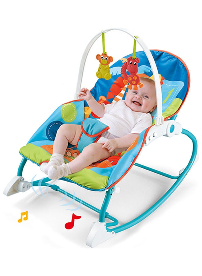 Kidle 2 In 1 Music Vibrating Baby Rocker + Dining Table  - Image 5