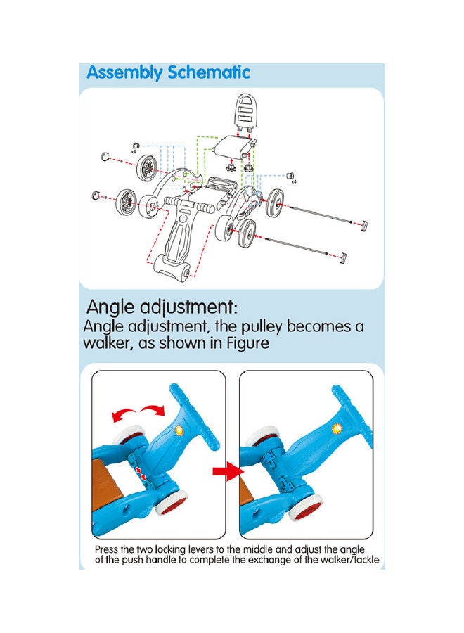 كيدل مشاية متعددة الوظائف قابلة للتحويل لوضع السيارة - Image 5