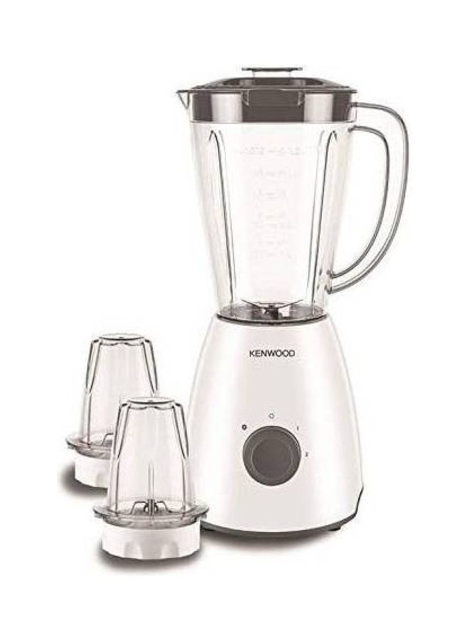 KENWOOD Blender Kenwood With 2 Grinder Mill2 2.0 L 400.0 W BLP10.COWH White/Clear  - Image 1