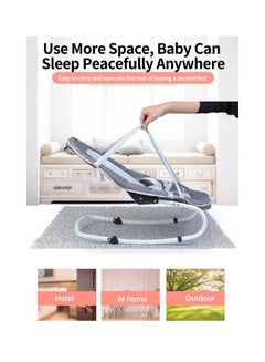 Kidle Foldable Portable Baby Rocker With Detachable Toy Holder  - Image 4