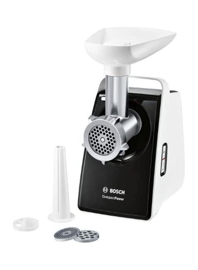 BOSCH Electric Meat Grinder 2000 W MFW3X10B White 