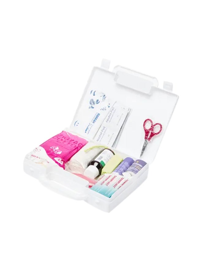 3W Healthcare First Aid Box Plastic White - Image 2