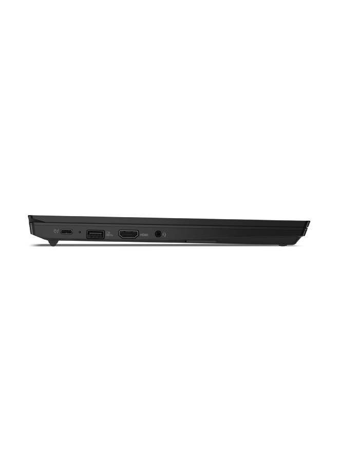 Lenovo - ThinkPad E14 Gen 4 Laptop With 14-Inch FHD Display, Core i5 Processor/8GB RAM/256GB SSD/DOS/Intel Iris Xe Graphics Card/Fingerprint Reader English/Arabic Black - Image 1
