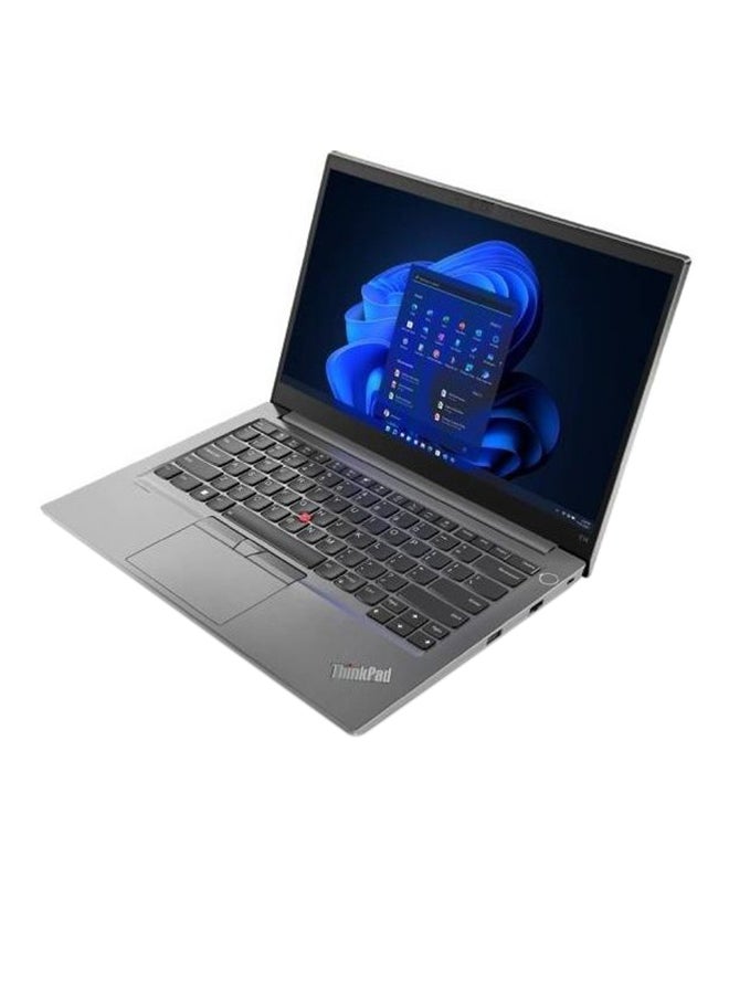 Lenovo - ThinkPad E14 Gen 4 Laptop With 14-Inch FHD Display, Core i5 Processor/8GB RAM/256GB SSD/DOS/Intel Iris Xe Graphics Card/Fingerprint Reader English/Arabic Black - Image 1