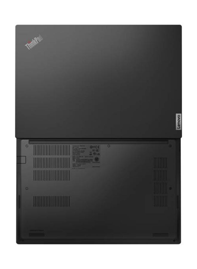 Lenovo - ThinkPad E14 Gen 4 Laptop With 14-Inch FHD Display, Core i5 Processor/8GB RAM/256GB SSD/DOS/Intel Iris Xe Graphics Card/Fingerprint Reader English/Arabic Black - Image 1