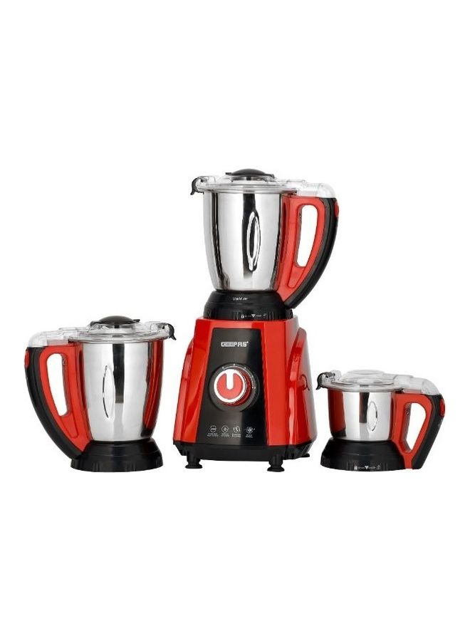 جيباس خلاط مع مطحنة ووعاء مزج 3 في 1 1.5 L 750.0 W GSB44040 أحمر/ أسود  - Image 1