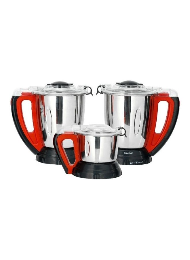 جيباس خلاط مع مطحنة ووعاء مزج 3 في 1 1.5 L 750.0 W GSB44040 أحمر/ أسود  - Image 2