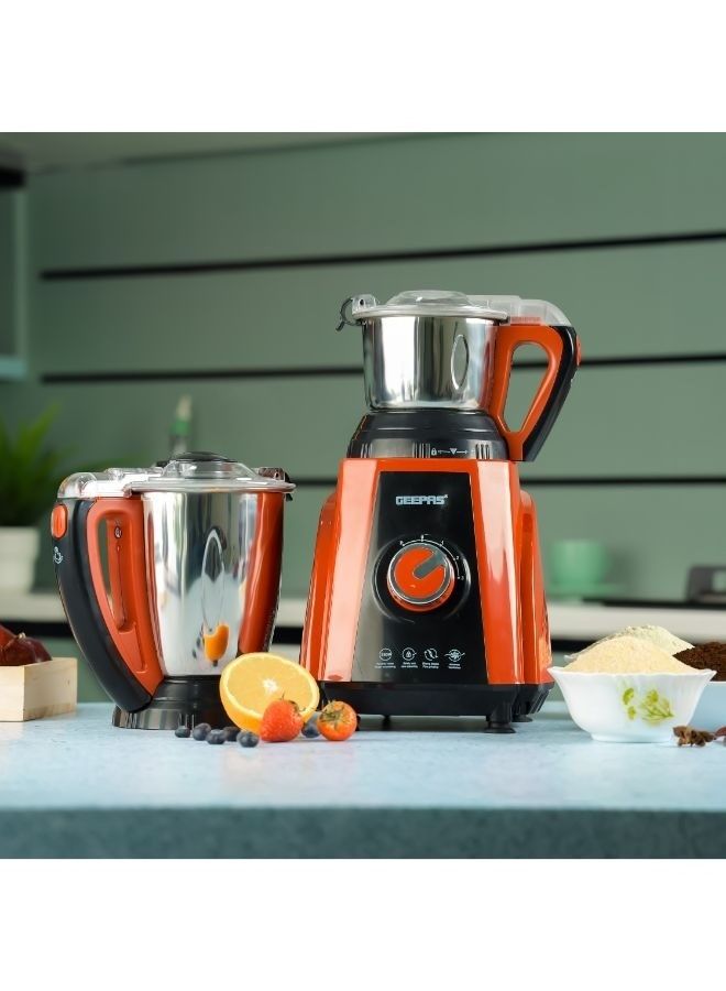 جيباس خلاط مع مطحنة ووعاء مزج 3 في 1 1.5 L 750.0 W GSB44040 أحمر/ أسود  - Image 3