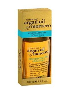 Ogx Renewing Hair Oil With Argan Oil Of Morocco Extra Penetrating Oil Dry And Coarse Hair Types New Formula  - Image 1