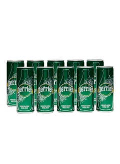 Perrier Sparkling Mineral Water Slim Can 250ml Pack of 10  - Image 2