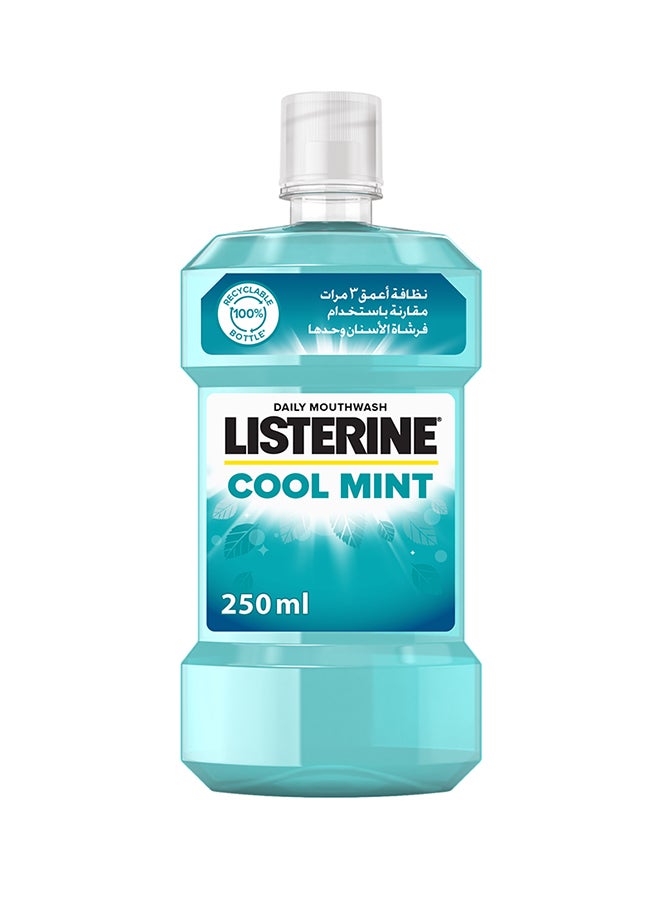 Listerine - Cool Mint Flavour Daily Mouthwash 250ml - Image 1
