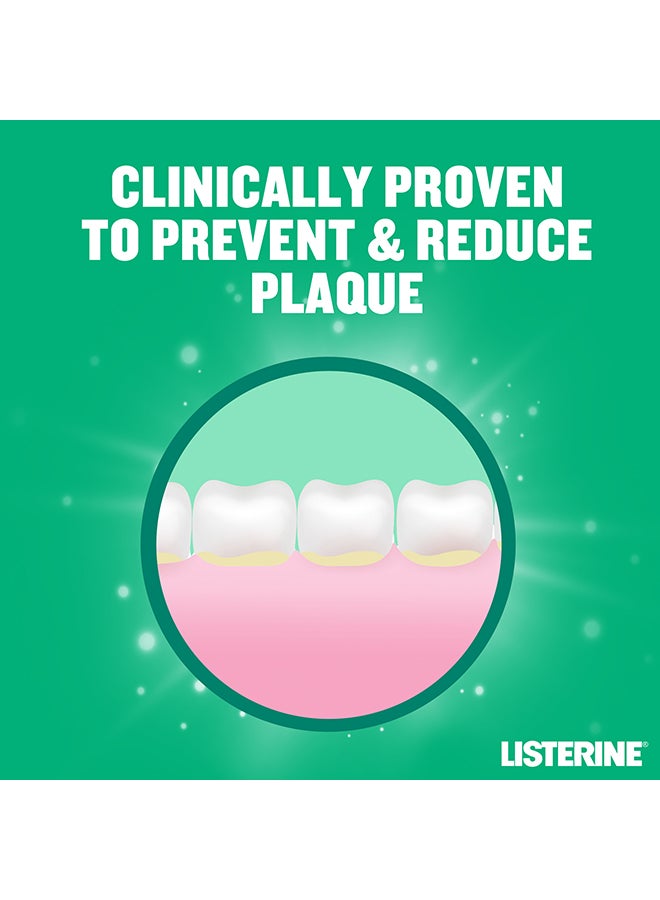 Listerine Fresh Burst Daily Mouthwash With Germ Killing Oral Care Formula To Reduce Plaque 250ml  - Image 3