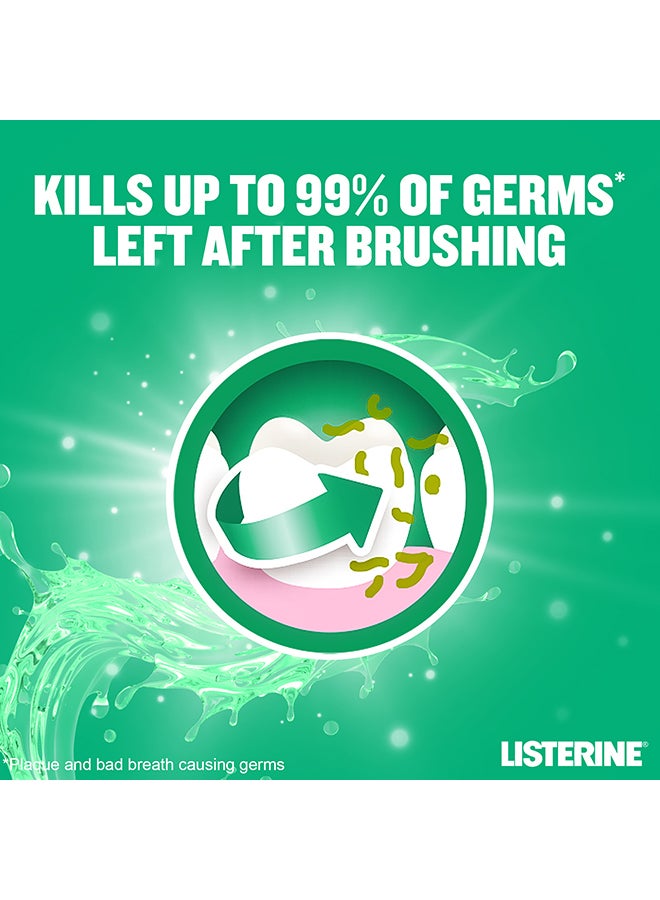 Listerine Fresh Burst Daily Mouthwash With Germ Killing Oral Care Formula To Reduce Plaque 250ml  - Image 5