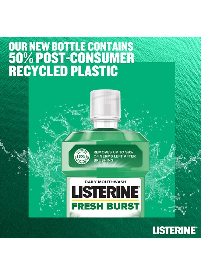Listerine - Fresh Burst Antiseptic Daily Mouthwash 500ml - Image 1